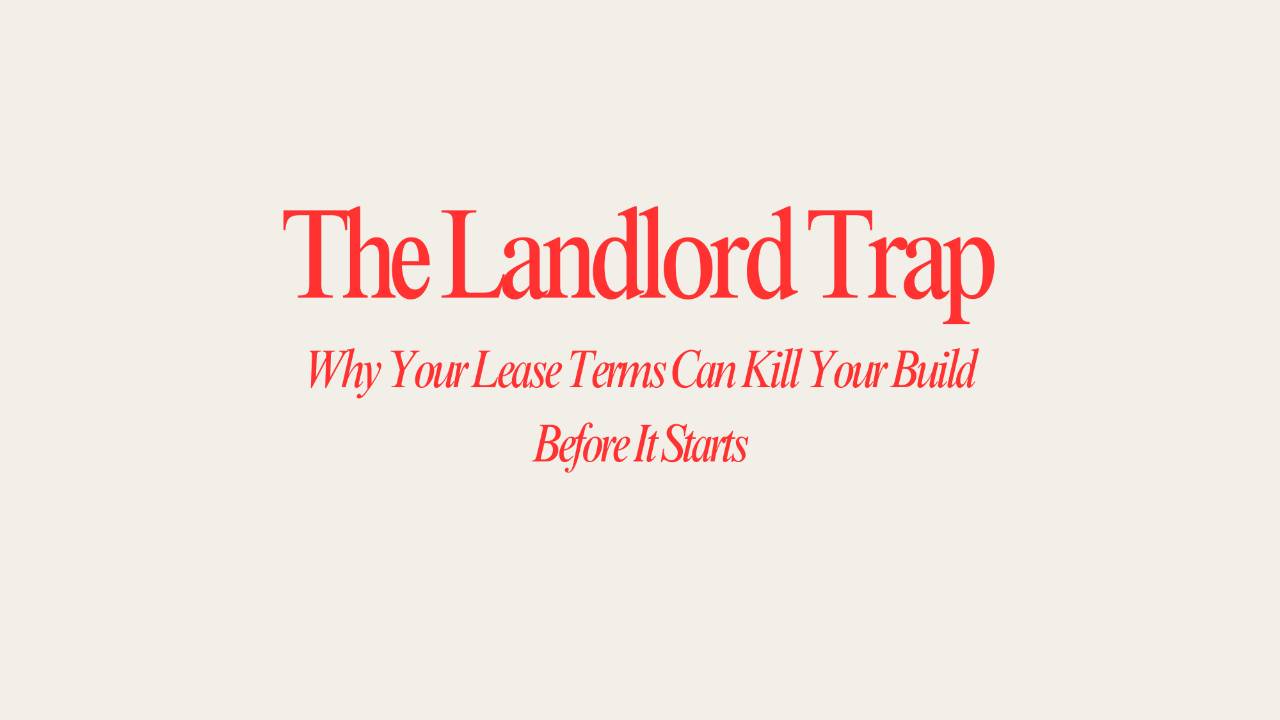 How Your Lease Impacts Your Franchise Construction Costs