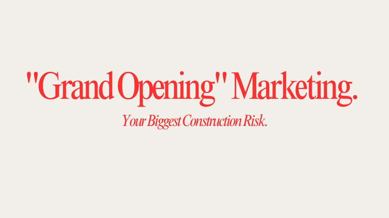 Why Marketing Your Opening Date Too Early Kills Franchise ROI